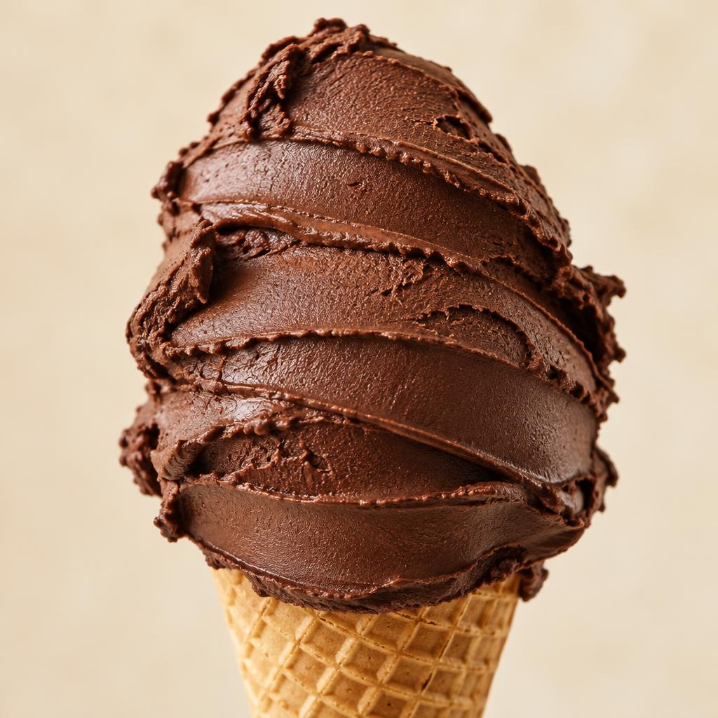 Cocoa gelato — Fresh Gelato Caffè Gdańsk