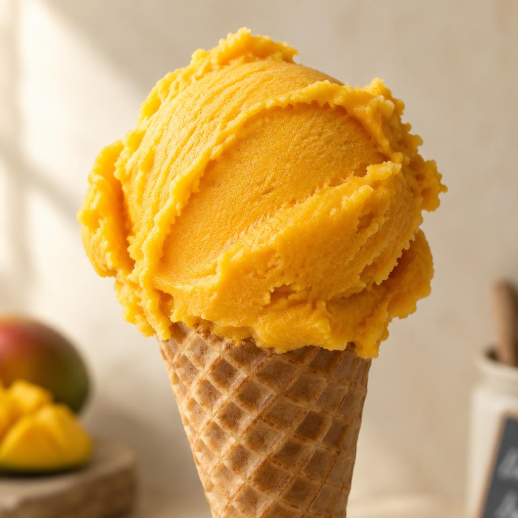 Gelato Mango — Fresh Gelato Caffe Gdańsk
